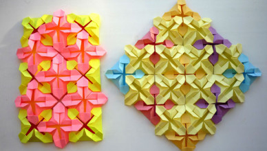 Оригинальная подставка оригами