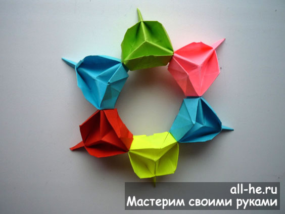 Кусудама Buckyball