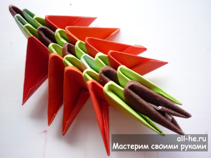 модульное оригами бабочка