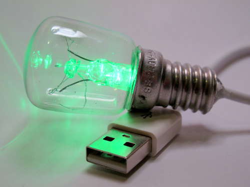 Радиационная USB лампа